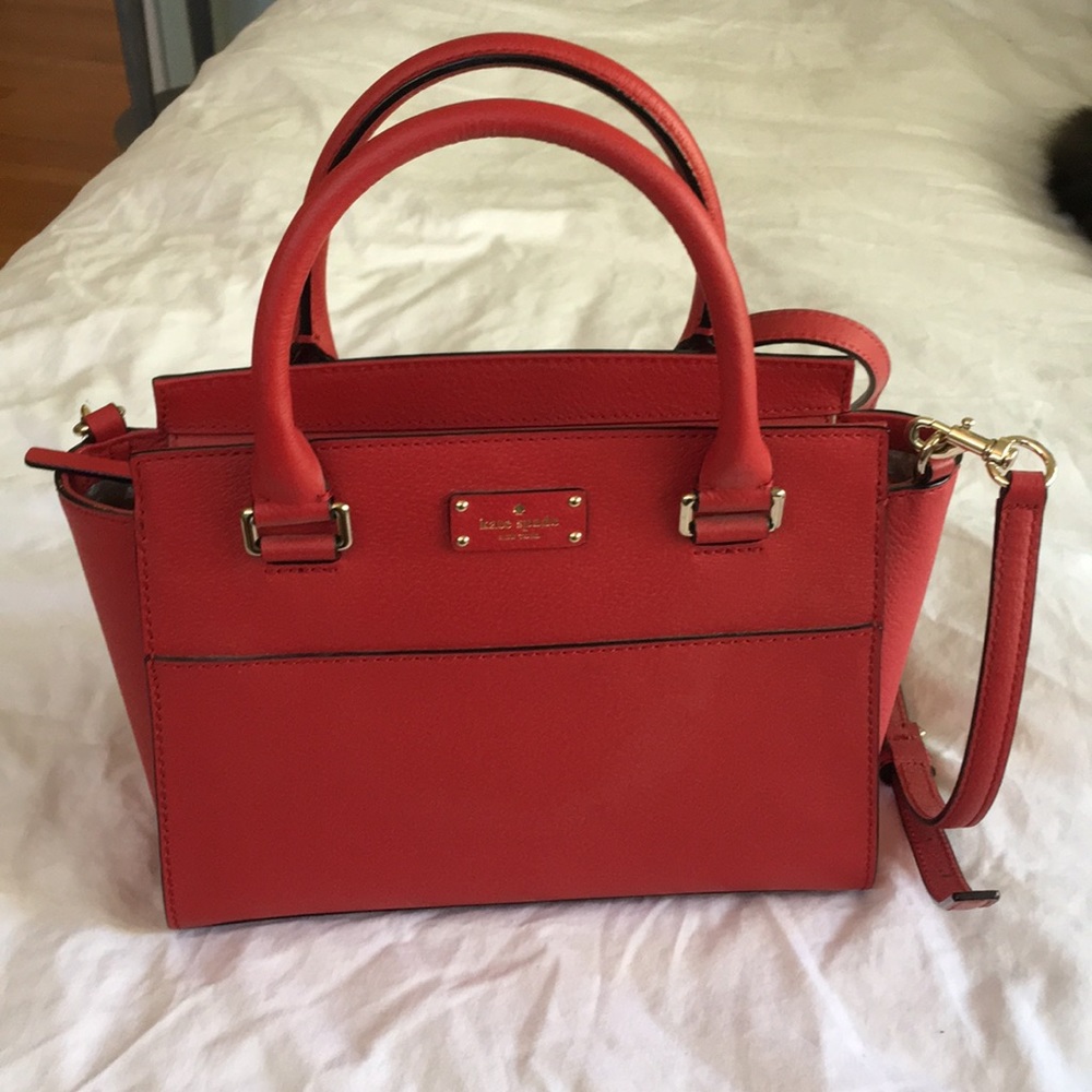 New York Grove Street Leather Lana Satchel - Picture 2 of 4